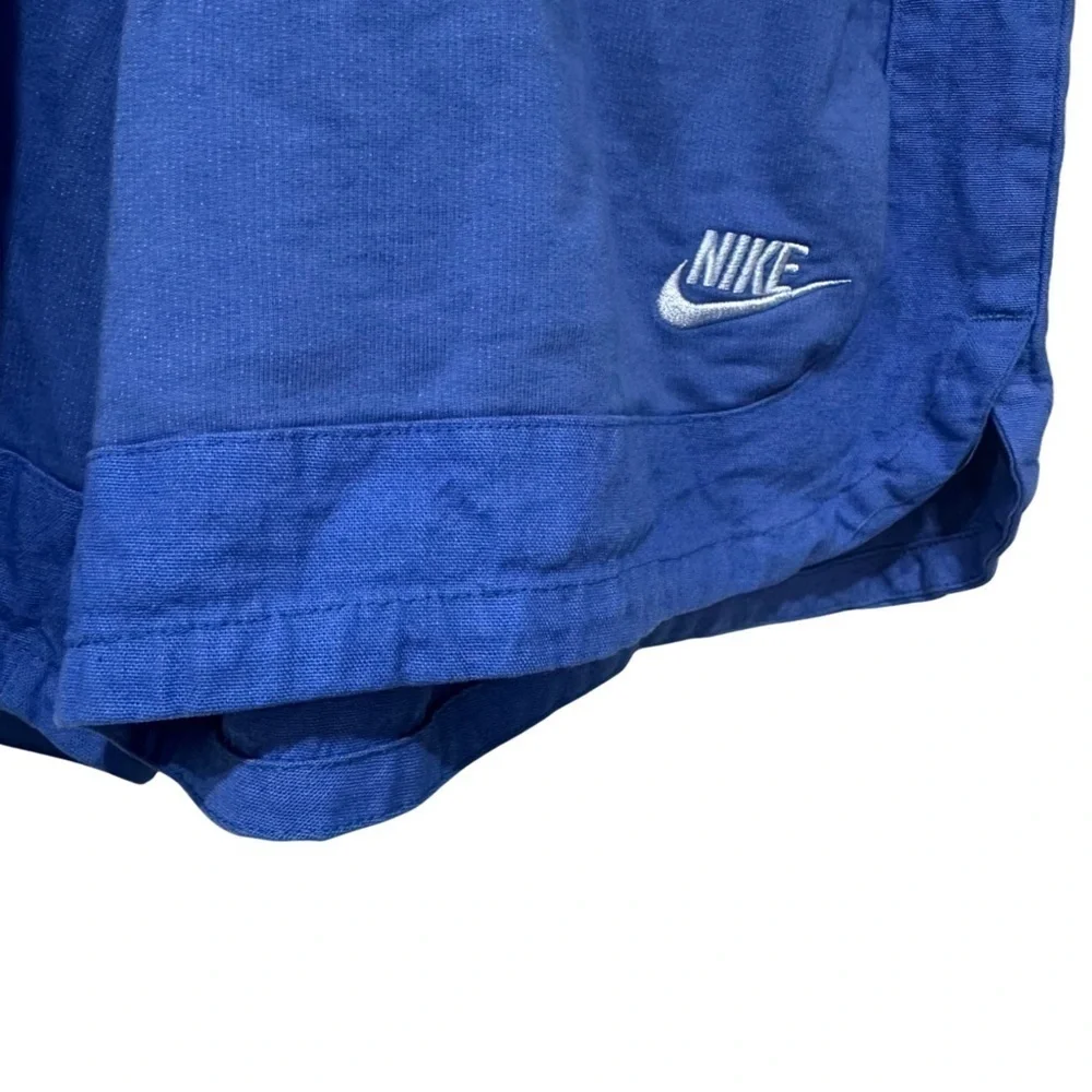 NEW NIKE Sportwear Essential French Terry Shorts Blue SZ  Large Athletic Wear